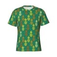 thumbnail image 3 of Naloa Pineapples1 Men's T-Shirt Sport T-shirt Men's Basic Tee Casual Men's Shirt, Round Neck, Short Sleeves - X-Large, 3 of 5