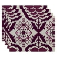 thumbnail image 4 of Simply Daisy 18" x 14" Bombay 6 Geometric Print Placemat, 4 of 5