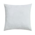 thumbnail image 2 of My Texas House Luna Dutch Velvet Decorative Pillow Cover, 22" x 22", Bright White, 2 of 6