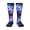 3 Black, variant on Women's Knee High Socks Outer Space Galaxy Thermal Soft Knee Long Socks