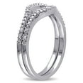 thumbnail image 4 of Everly Women's Diamond Sterling Silver Bridal Set, 4 of 8