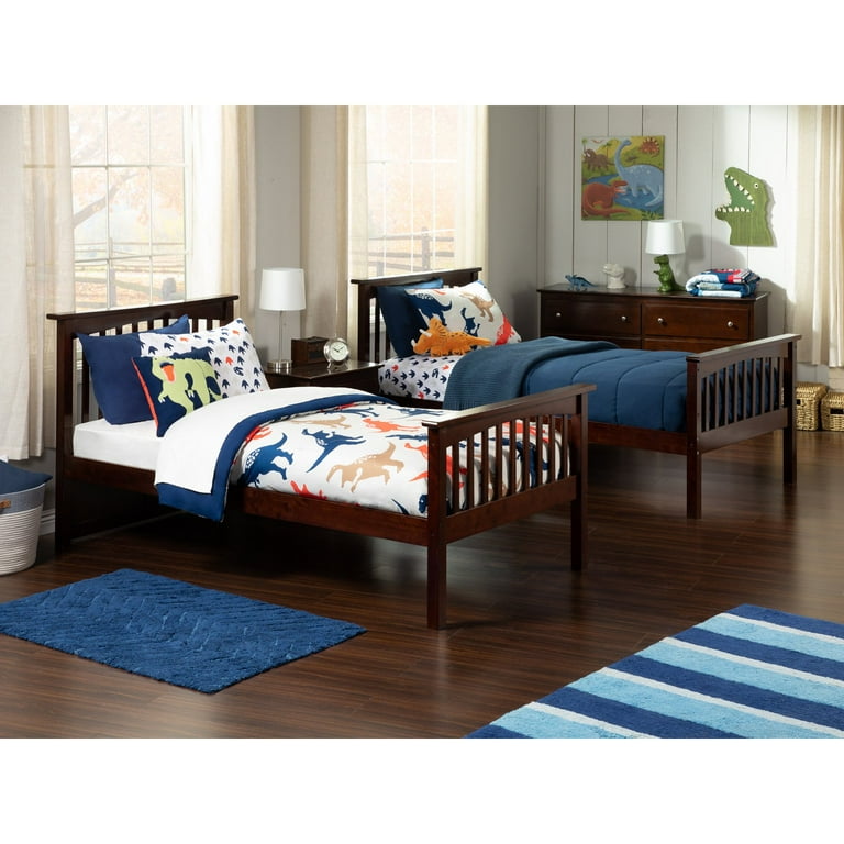 Atlantic Furniture Columbia Twin over Twin Bunk Bed