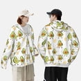 thumbnail image 6 of Haiem Lovely Avocado UPF 50+ Fishing Shirts for Men Long Sleeve UV Sun Protection Hoodie Non-Mask Outdoor Hiking Shirts, 6 of 9