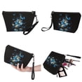 thumbnail image 2 of ZUXONGSY Butterfly Daisy Flower Galaxy Print Bucket Bag with Practicality Makeup Bag and Keychain Clip-on Sleeve for Women Crossbody Handbag Set with Travel Toiletry Bag Lip Balm Holster, 2 of 4