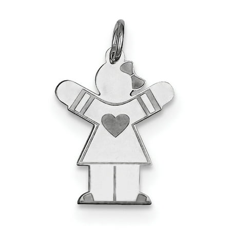 Roy Rose Jewelry Sterling Silver Kid Charm Pendant