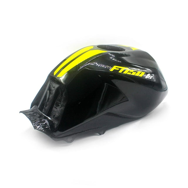 TANQUE GASOLINA NEGRO/AMARILLO ITALIKA FT 150 TS (19-21) negro