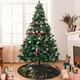 thumbnail image 7 of Lsque Realistic Style Cute Cat Print Christmas Tree Skirt, Tree Skirt with Ties or Velcro, Perfect for Holiday Decorations, Halloween, and New Year-36", 7 of 7