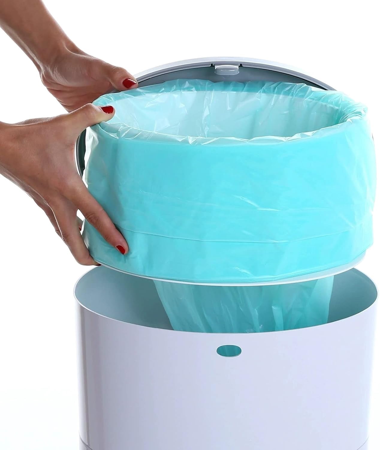 8 Pack Nappy Disposal Bin Liners, Compatible With Korbell Plus 26L Diaper Pail, Holds up to 5600 Diapers (NOT Compatible with 280 Pails)