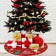 thumbnail image 2 of Adornos de Navidad falda de árbol de Navidad falda de árbol impresa decoración del árbol de Navidad del hogar, 2 of 5
