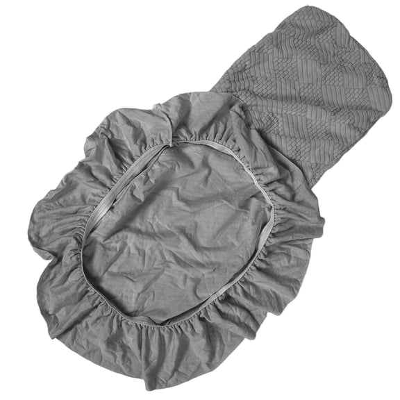 BESTYASH Grey High Stretch Fabric Chair Cover Oversize Dining Chair Slipcover Soft Comfortable Seat Protector