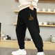 thumbnail image 2 of Odeerbi 8-15 Años Niños Algodón Pantalones de Deporte Deportivo Entrenamiento Pantalones de Jogger Lindos Joggers Informales Impresos, 2 of 4