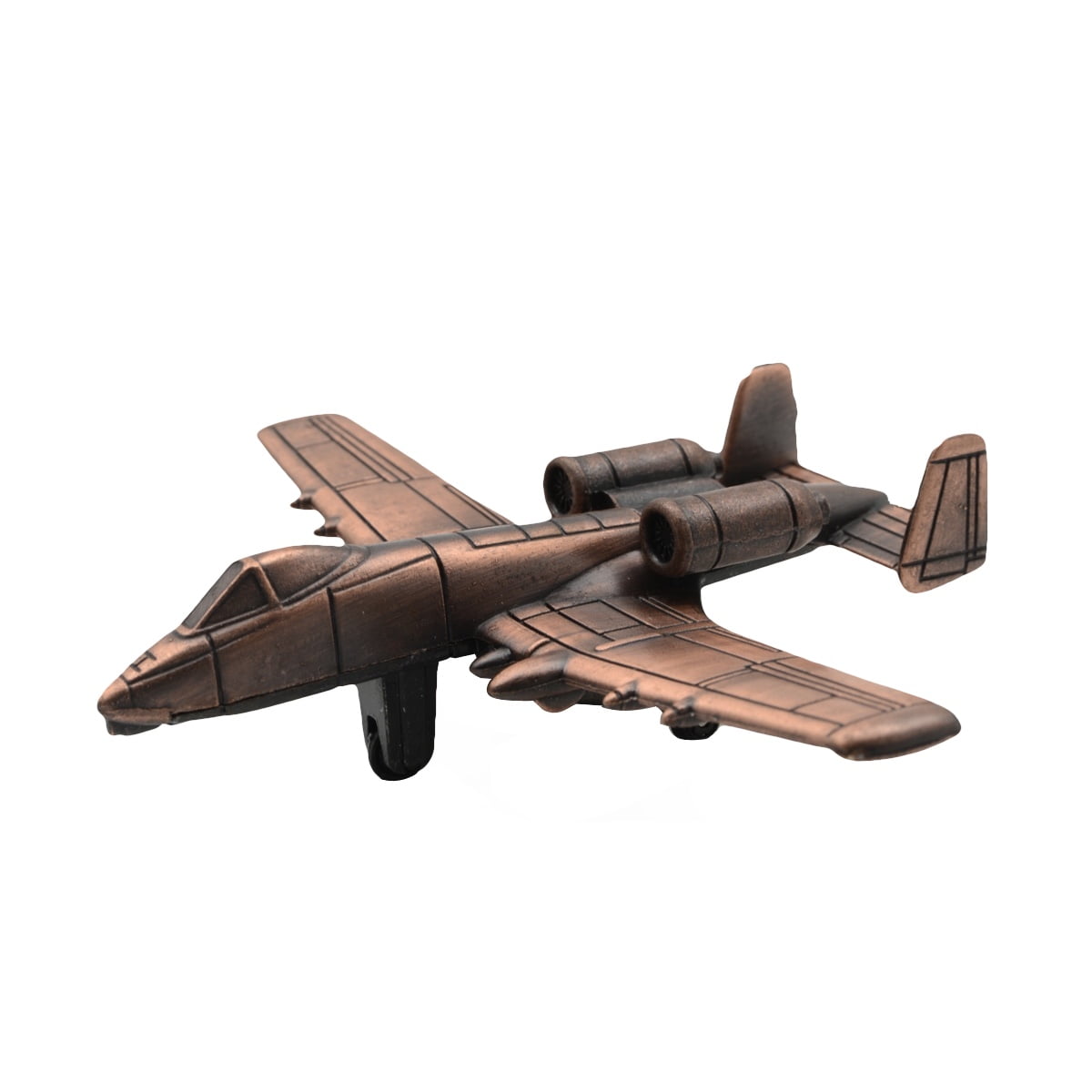 USAF Model A-10 Warthog Plane Die Cast Pencil Sharpener Air Force/Military Gift 