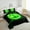 Black Green, variant on Orange Soccer Comforter Sets Twin Size Teens Adults,Neon Light Bedding Set,Sports Lover Down Comforter Bedroom Decor,Football Game Bed Set