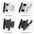 thumbnail image 4 of Injueey Soporte para teléfono de bicicleta Soporte universal para teléfono celular Bicicleta Motocicleta Soporte para manillar Cuna para X Xs Teléfono y Comunicación, 4 of 6