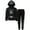 Black, variant on Star Wars Darth Vader Little Boys Fleece Pullover Hoodie and Pants Outfit Set Little Kid to Big Kid