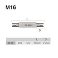 thumbnail image 1 of 1Pc Broken Head Taps Set Hex Double Head Screw Tap Extractor M4 -M22, 1 of 6