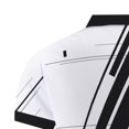 thumbnail image 4 of COSFO Golf Polo Shirts for Men Big And Tall Short Sleeve Casual Performance Shirt Mesh Quick Dry Pullover Collared Slim Fit Tops, 4 of 6