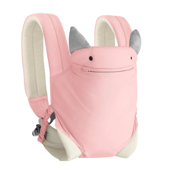 Baby Carrier, Adjustable Front and Back Carry Pack with Padded Shoulder Straps, Front Pocket and Windshield Cap, Lightweight