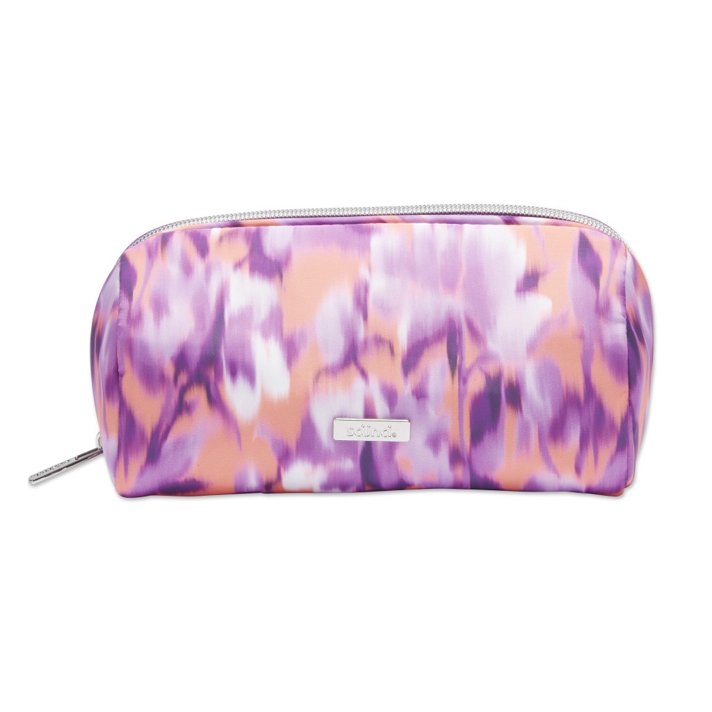 Scunci Pink and Purple Pencil Case
