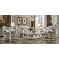 thumbnail image 2 of ACME Versailles Chair w/2 Pillows in Vintage Gray Synthetic Leather & Bone White, 2 of 4