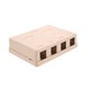 thumbnail image 4 of Caja de montaje superficial Networx de 4 puertos para jack keystone Ethernet, 4 of 8