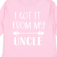 thumbnail image 4 of Inktastic I Got It From My Uncle Boys or Girls Long Sleeve Toddler T-Shirt, 4 of 5