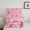 Pink L, variant on jejeloiu Letter A Monogrammed Bedding Comforter Set,Cute Bowtie Ribbon Twin Comforter Sets,Pink Geometric Plaid Bedding Set For Girls,Microfiber Room Decorative Reversible,2-Piece