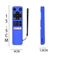 thumbnail image 6 of Silicone Tv Remote Control Cover Dustproof Shockproof Protective Case Sleeve for Tcl Rc802v Fnr1 Fmr1, 6 of 8