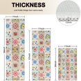 thumbnail image 4 of Pioneer Flower Floral Print Pattern Kitchen Rugs Sets Of 3,Kitchen Runner Rugs Non Skid Washable,Decorative Kitchen Floor Mats for Kitchen,Sink,Laundry,17X30 Inch + 17X47 Inch + 17X59 Inch, 4 of 6