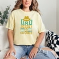 thumbnail image 2 of Funny Dad Jokes Graphic Humor, Butter Comfort Colors T-Shirt, XL, 2 of 3