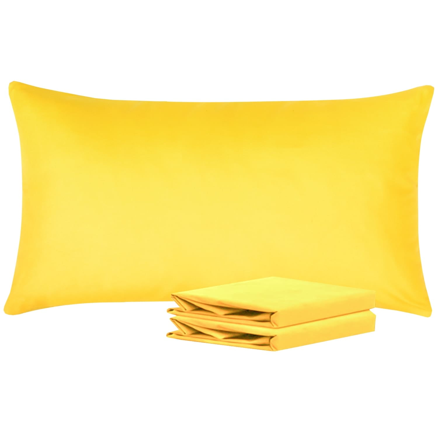 NTBAY Super Soft Luxury Solid Color 100 Microfiber King Pillow Cover