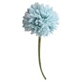 thumbnail image 1 of Injueey Flores artificiales de tela de crisantemo, flores florales, decoración del hogar para bodas falsas Kits de decoración para fiestas azul claro, 1 of 6