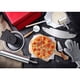 thumbnail image 4 of Bewildely Bandeja para Pizza de 7/8/9/10/11/12 pulgadas, bandeja de malla antiadherente gruesa de aluminio para Pizza, bandeja para hornear, Herramientas y accesorios para hornear 10 pulgadas, 4 of 6