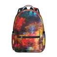 thumbnail image 1 of Nebula Galaxy Students Backpack Outer Space Celestial Cosmic Design, Durable and Adjustable Strap School Bag for Students, 1 of 6