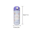thumbnail image 4 of Monstrate Botella de viaje aislada Taza de vacío liviana de acero inoxidable Taza de agua a prueba de fugas de gran capacidad Oficina Hotel Empresa Cocina y Comedor Monstrate HA066484-00, 4 of 6