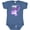 Indigo, variant on Inktastic I Wear Purple for My Aunt Lupus Awareness Boys or Girls Baby Bodysuit