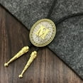 thumbnail image 6 of Adjustable Bolo Tie with Letter Shape Pendant Popular Necktie for Shirt, 6 of 20