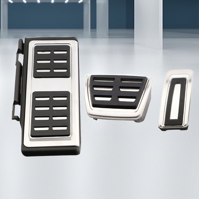 Pedales De Coche Reposapiés de freno Pedal de freno acelerador de acero inoxidable para Passat VIII 2015-2023 Tmvgtek Accesorios para autos y motos