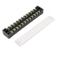 thumbnail image 3 of Unique Bargains 10 Pcs 600V 15A 12P Screw Electric Barrier Terminal Block Strip Cable Connector, 3 of 3