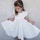 thumbnail image 2 of Vestido Goodplayer con volantes, algodón y lino, blanco, 5 años, 2 of 7
