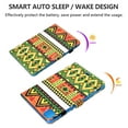 thumbnail image 4 of New Apple iPad Pro 11 Case 2020, Allytech PU Leather Slim Shell Multi Angle Viewing Stand Smart Cover Auto Sleep Wake Shockproof Protection Case for Apple iPad Pro 11 2nd Gen,Pattern, 4 of 5