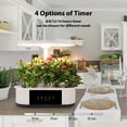 thumbnail image 6 of Yiwa 12 Pods Hydroponic Growing System with 120pcs 24W Full Spectrum Grow Lights in 5 Colors and Automatic Timer, GS1 Mini, 6 of 7