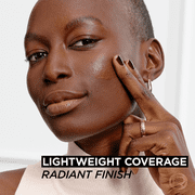 LOreal Paris True Match Nude Hyaluronic Tinted Serum Foundation Makeup, 1-2.5 Rosy Light, 1 fl oz