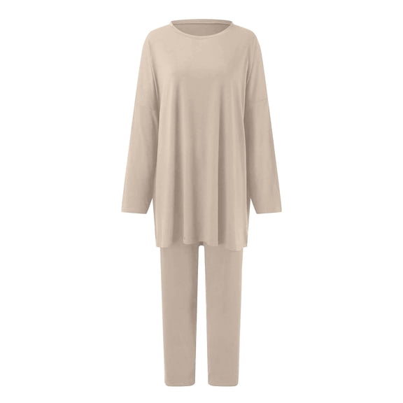 Women 2 Piece Outfit Set Casual Oversized T Shirt Tops Long Pants Workout Sports Tracksuit Formal Pants Suits for Women Evening Weddings Suits for Women Formal Pant Suits for Women Dressy Wedding