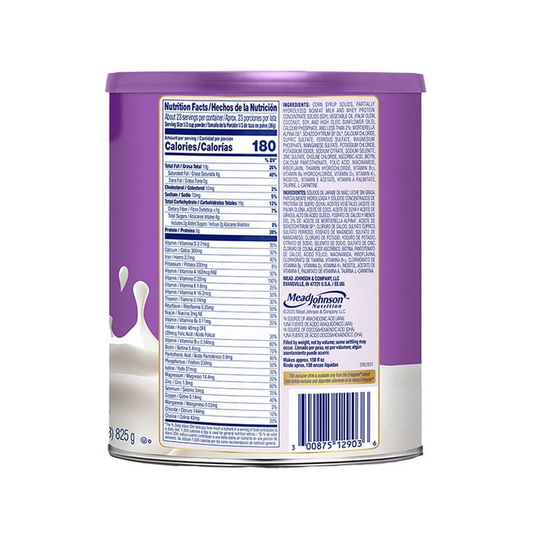 Enfagrow Enfamil Gentlease Label Enfagrow Premium Gentlease