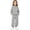 Grey-1, variant on Girls Sweatsuit Set 2 Piece Soft Long Sleeve Hoodie Sweatshirt and Sweatpants for Kids Fall Clothes Athletic Sweat Suit 6-7 Years