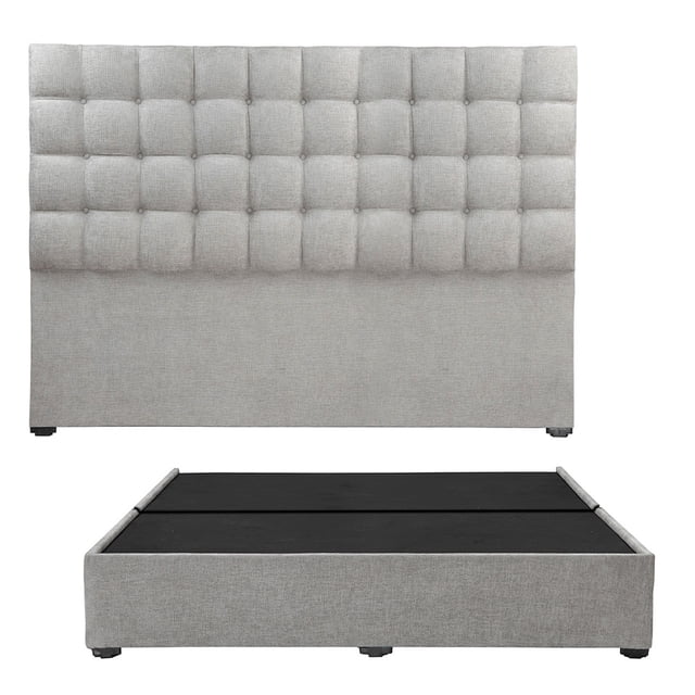 Recámara King Size Slip con Cabecera + Base Cama