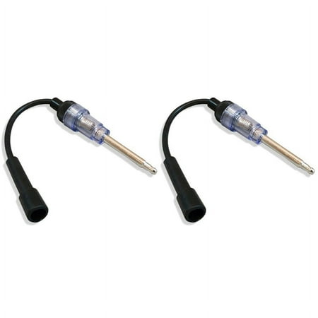 

2X Auto Ignition Spark Plug Coil Tester In-Line Lead Tool for Car Van Bike Engine