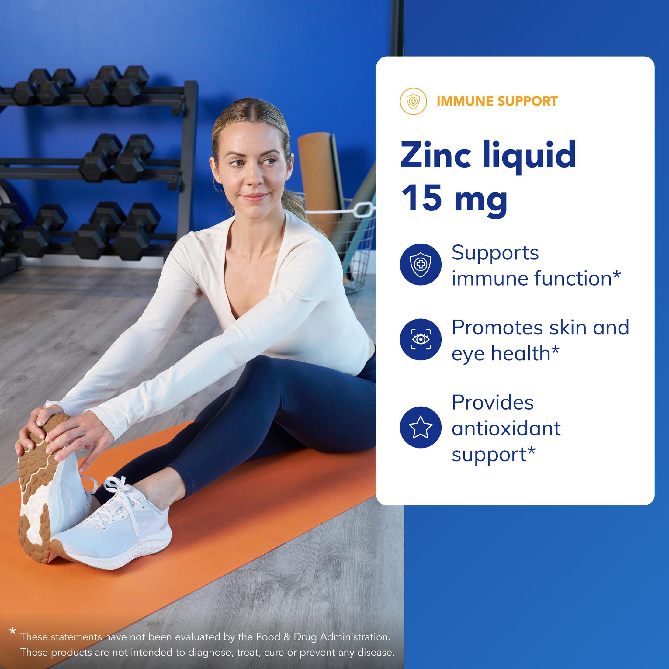 Pure Encapsulations Zinc Liquid 15 mg | Zinc Gluconate Hypoallergenic Supplement for Immune Support* | 4 fl. oz.