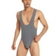 thumbnail image 2 of Bikini erótico de una pieza con solapa de nailon para hombre, 2 of 5